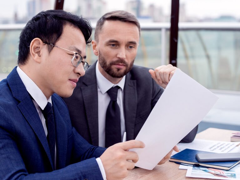 Foreigner undergoing immigrant visa processing in the US