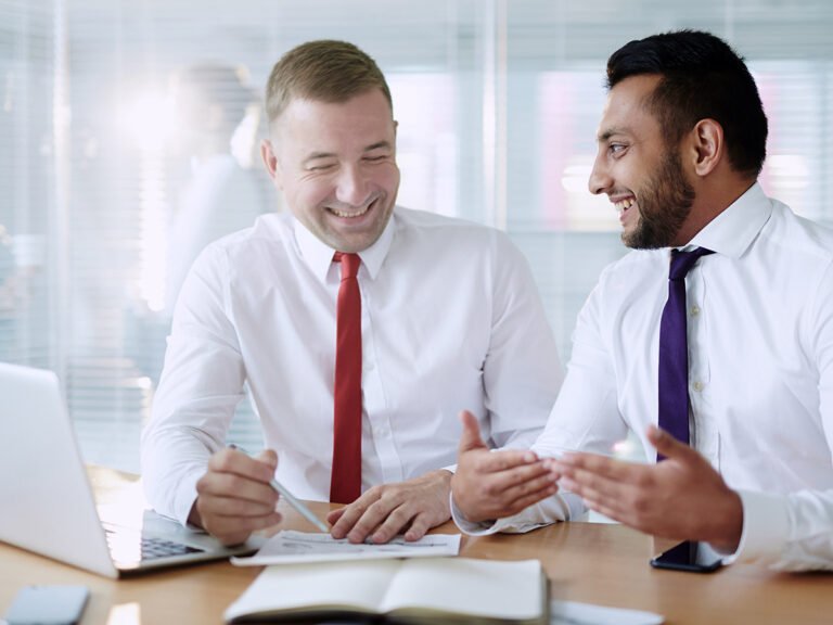 Discussing e-2 visa source of funds during a consultation meeting