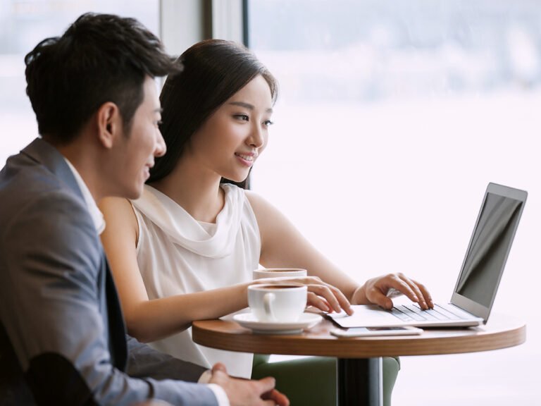 Going over their us application for naturalization via laptop