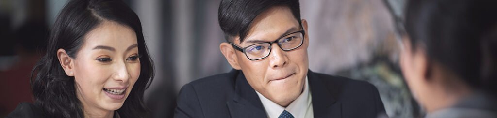 A discussion about immigration processing time with lawyers.